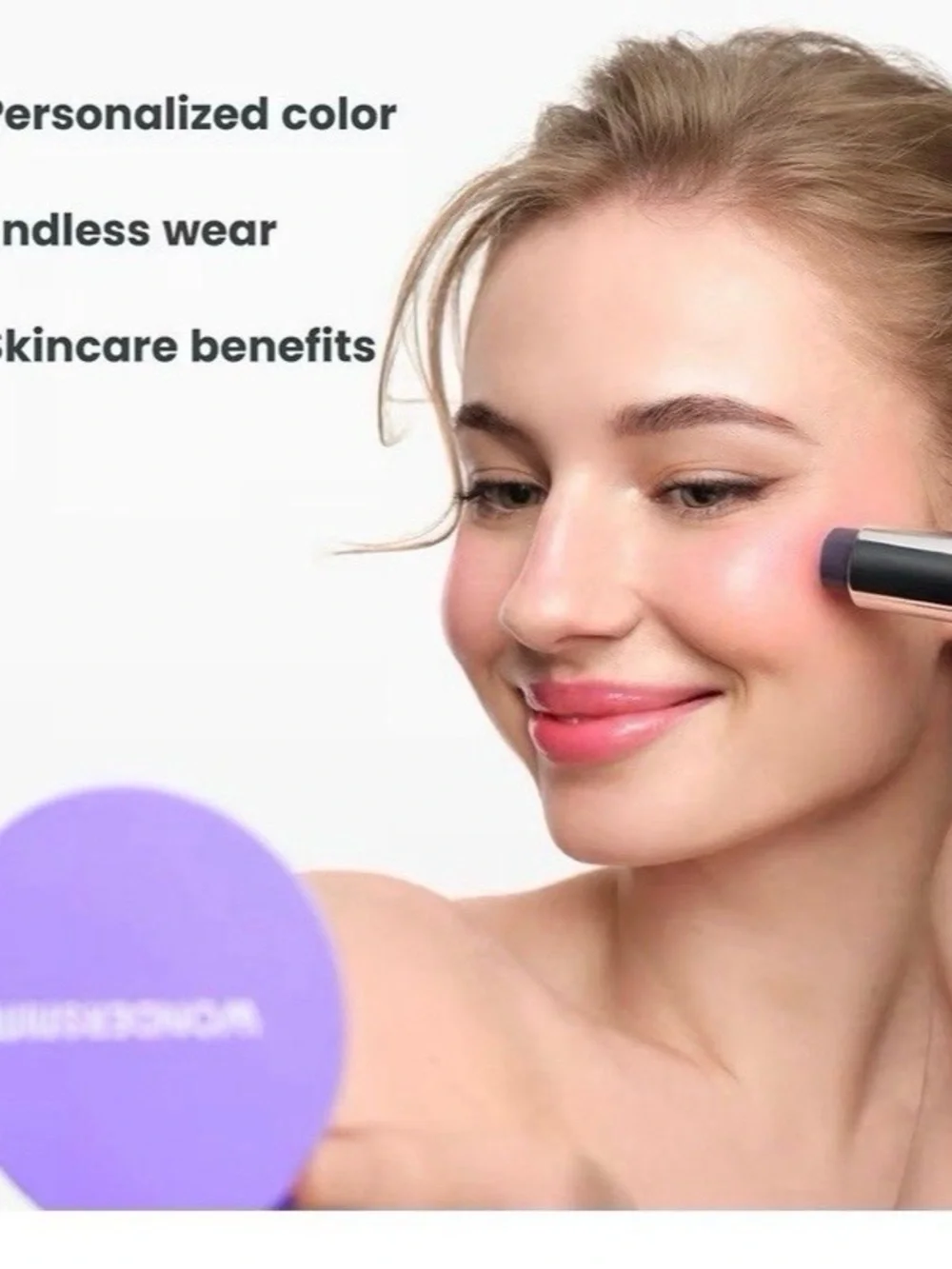 Wonderskin Phlush Stick Cream Blush — Pink